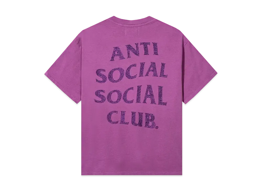ANTI SOCIAL SOCIAL CLUB Mind Games Glitter Tee "Pink"