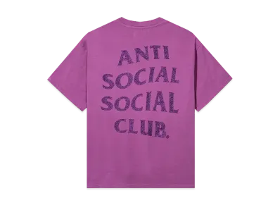 ANTI SOCIAL SOCIAL CLUB Mind Games Glitter Tee "Pink"