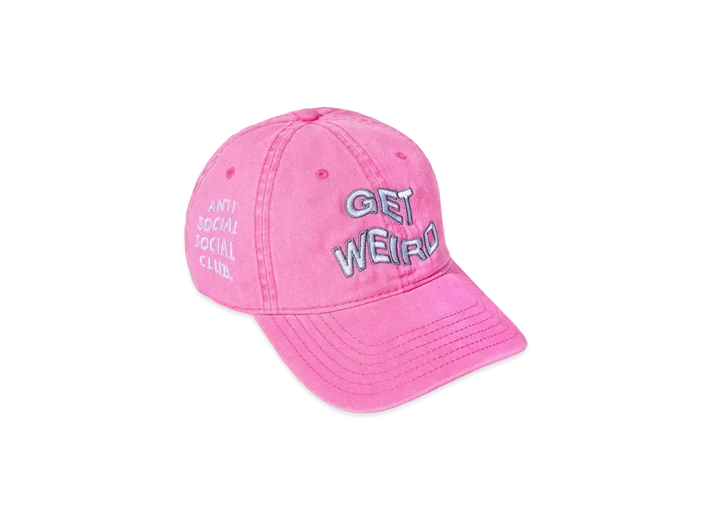 ANTI SOCIAL SOCIAL CLUB Get Weird Cap "Pink"