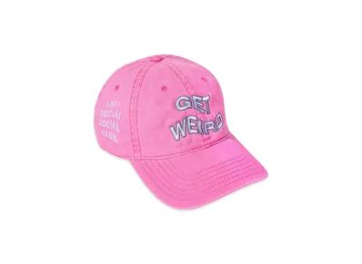 ANTI SOCIAL SOCIAL CLUB Get Weird Cap "Pink"