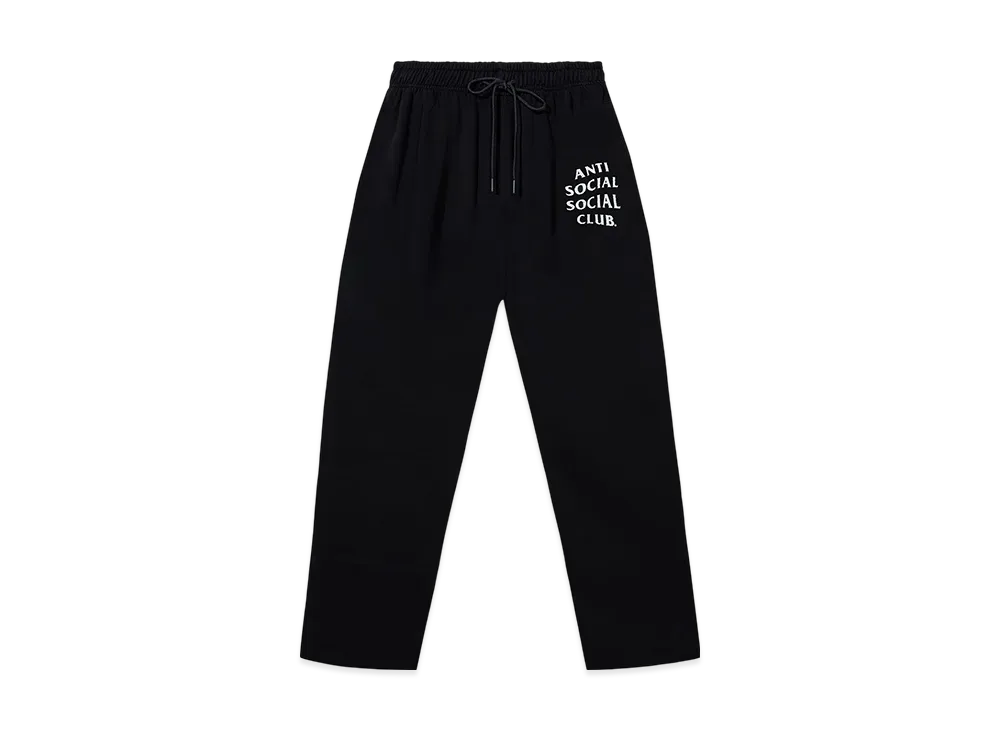 ANTI SOCIAL SOCIAL CLUB Mind Games Glitter Sweatpants "Black"
