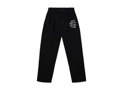 ANTI SOCIAL SOCIAL CLUB Mind Games Glitter Sweatpants "Black"