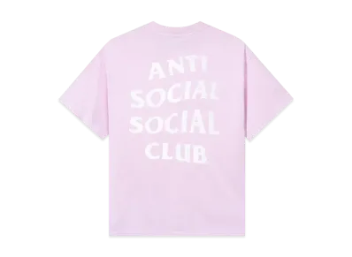 ANTI SOCIAL SOCIAL CLUB Mind Games Weathered Tee "Pink"