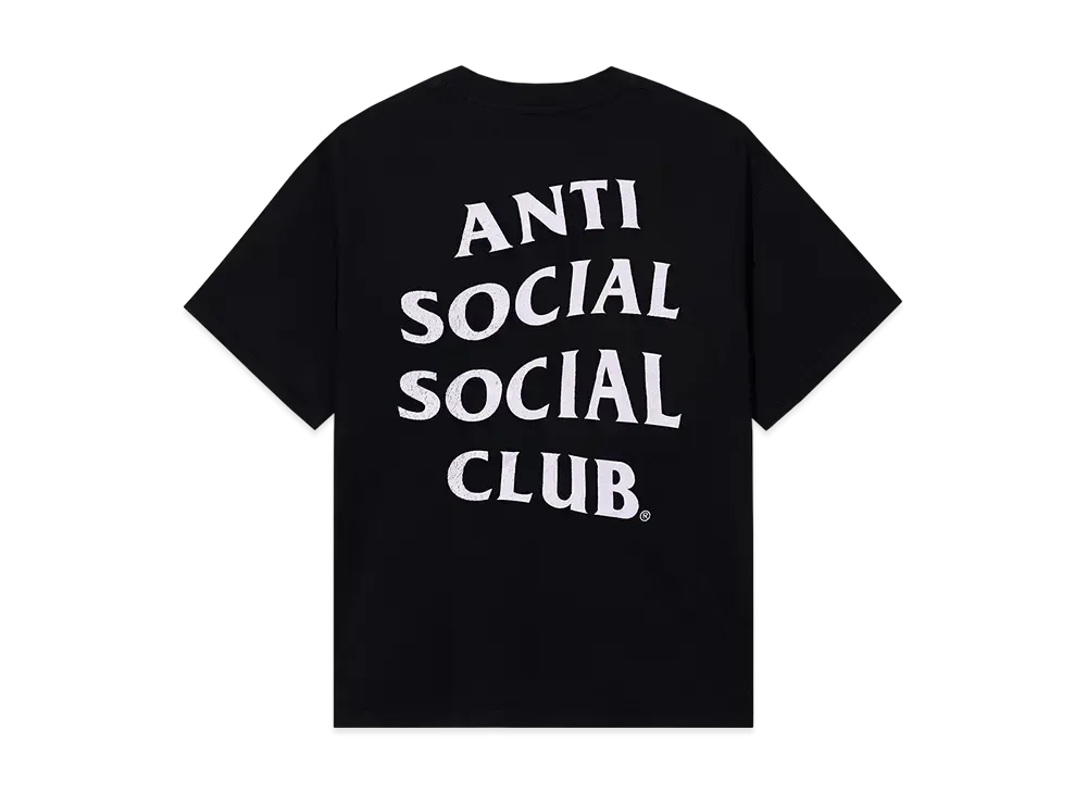 ANTI SOCIAL SOCIAL CLUB Mind Games Weathered Tee "Black"