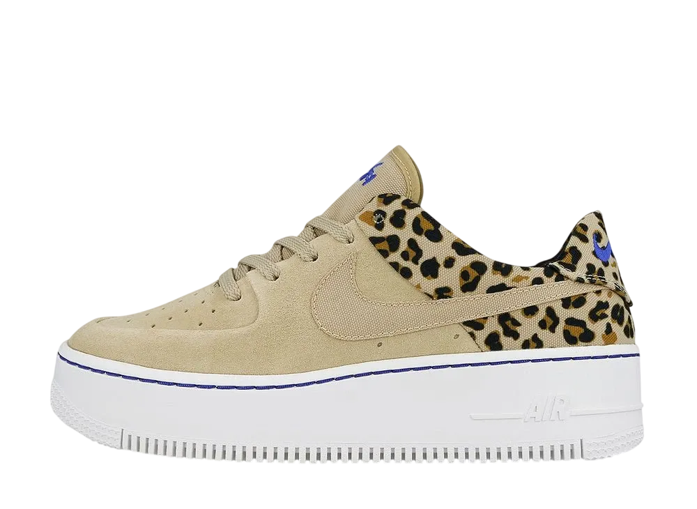 Nike Women's Air Force 1 Sage Low "Leopard"