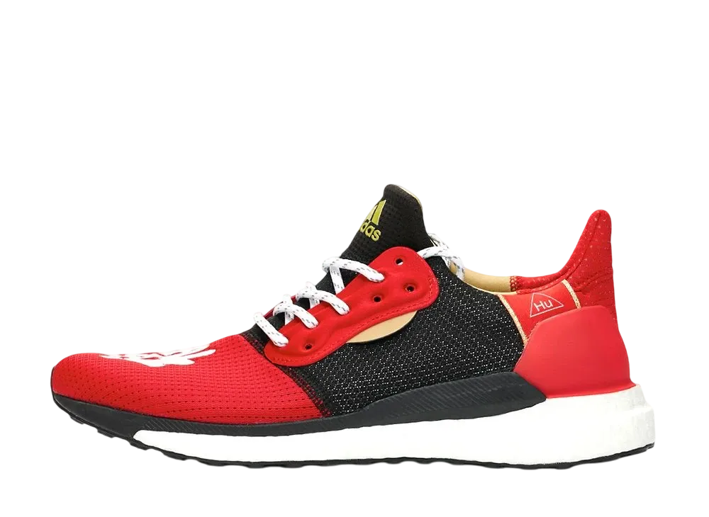 ファレル・ウィリアムス × アディダス  ソーラー フー グライド "レッド" (2019)