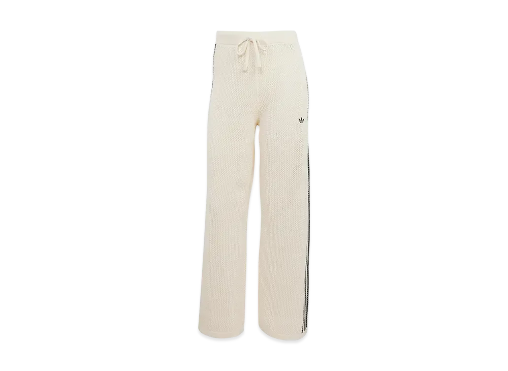 adidas Originals Premium Crochet Track Pants "Wonder White"