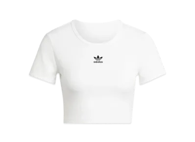 adidas Essentials Rib T-shirt "White"