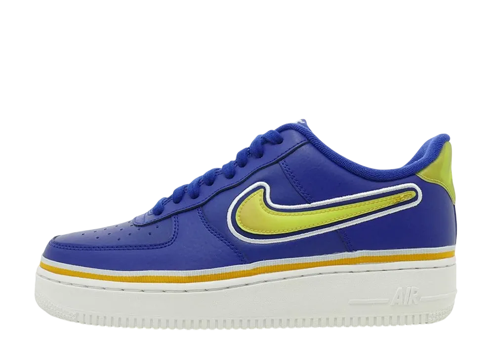 NBA × Nike Air Force 1 Low Sport "Deep Royal/University Gold"