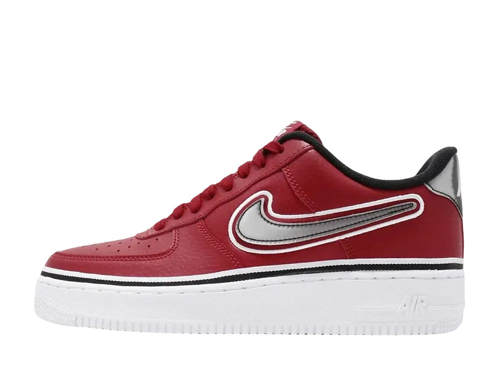 NBA × Nike Air Force 1 Low Sport "Varsity Red"
