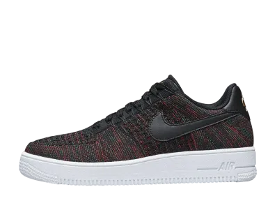 Nike Air Force 1 Ultra Flyknit Low "Black Metallic Gold"