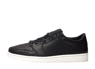 ナイキ エアジョーダン1 ロー "スウッシュレス ブラック" (2016)