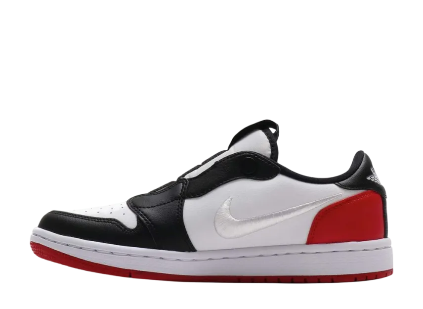 ナイキ ウィメンズ エアジョーダン1 レトロ ロー "スリップ ブラック トゥ"