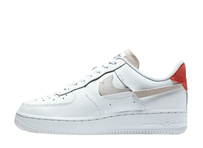 ナイキ ウィメンズ エアフォース1 ラックス "バンダライズド ホワイト"