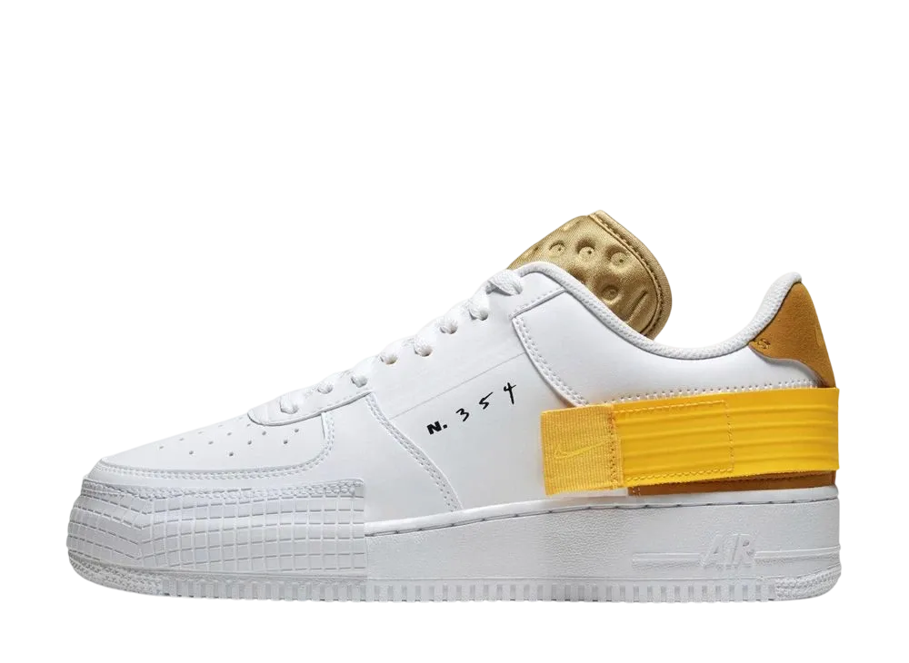 Nike Air Force 1 Type "White Gold"
