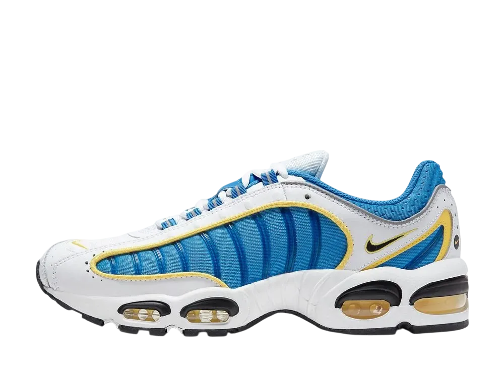NIKE AIR MAX TAILWIND 4 WHITE BLUE YELLOW