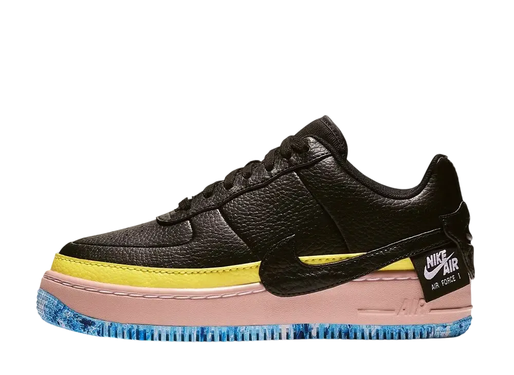 Nike Women's Air Force 1 Jester XX "Black Sonic Yellow Arctic Orange"