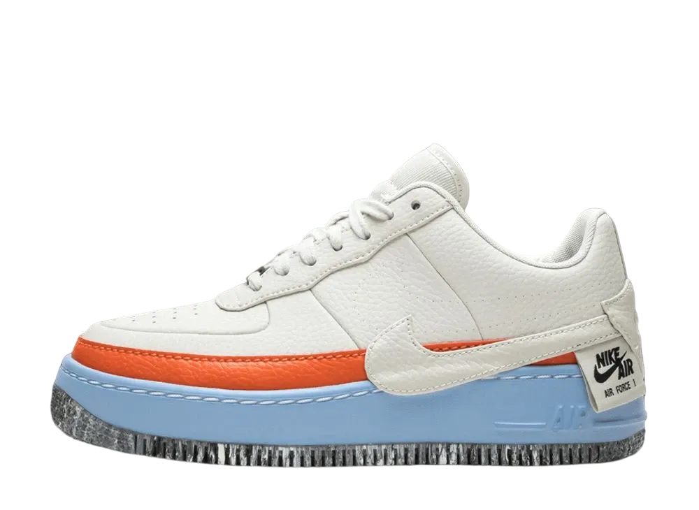 Nike Women's Air Force 1 Jester XX "Light Bone Team Orange"
