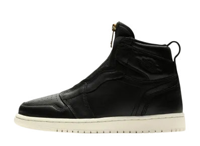 Nike Women's Air Jordan 1 Retro High Zip "Black Sail"