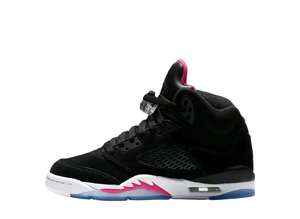 Nike GS Air Jordan 5 Retro "Black/Deadly Pink"