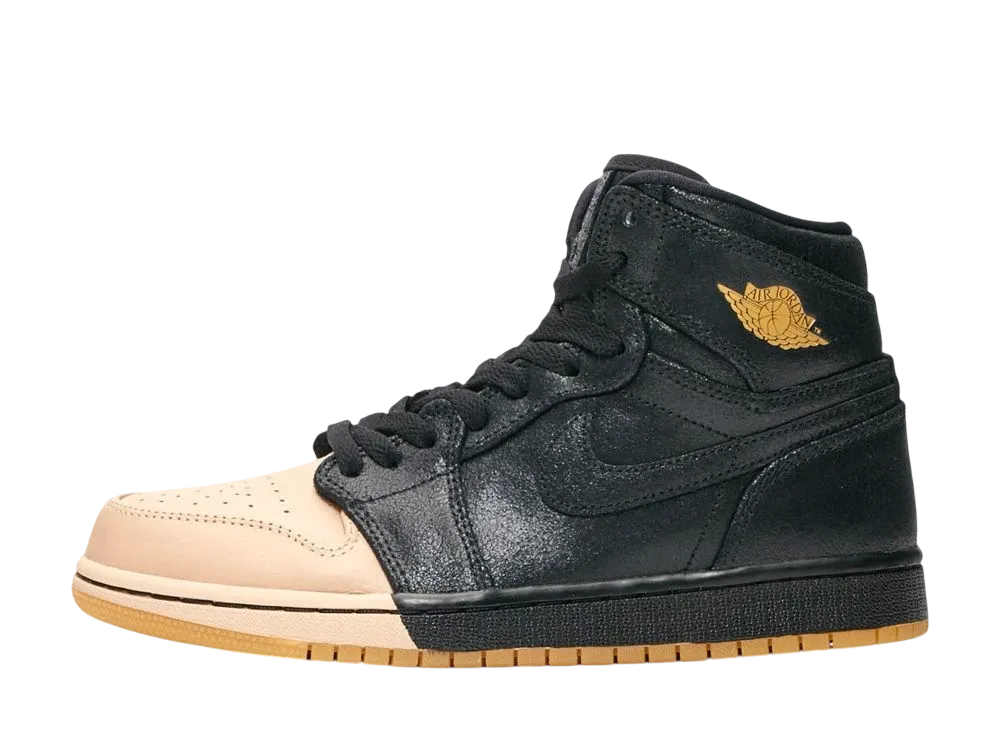 Nike Women's Air Jordan 1 Retro High Dip-Toe "Black"