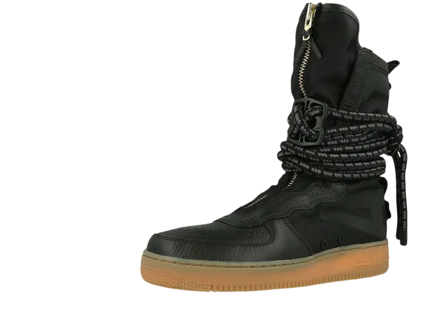 ナイキ ウィメンズ SF エアフォース1 ハイ "ブラック ガム"