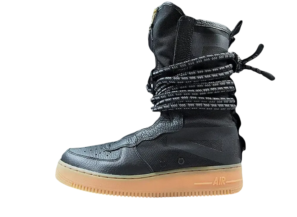 Nike SF Air Force 1 High "Black/Gum"
