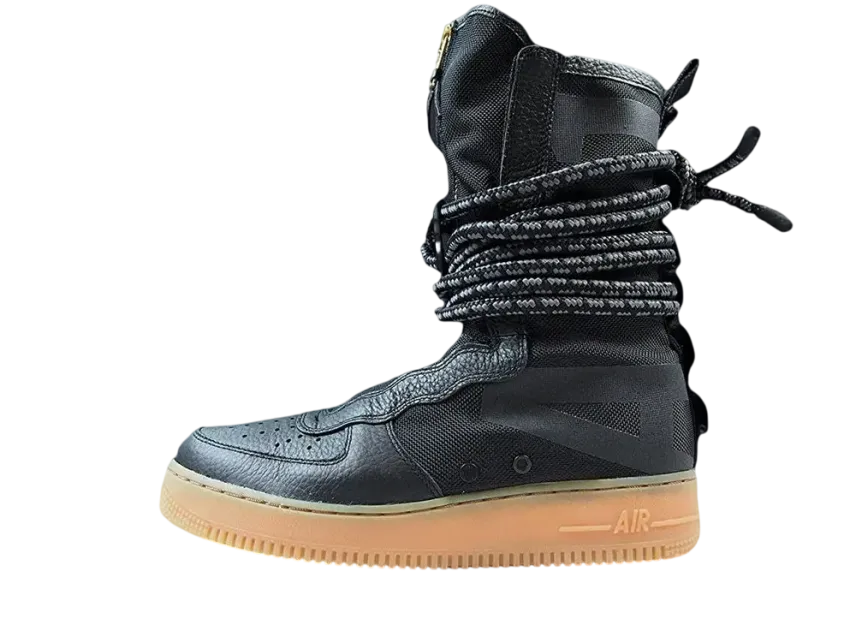 ナイキ SF エアフォース1 ハイ "ブラック/ガム"