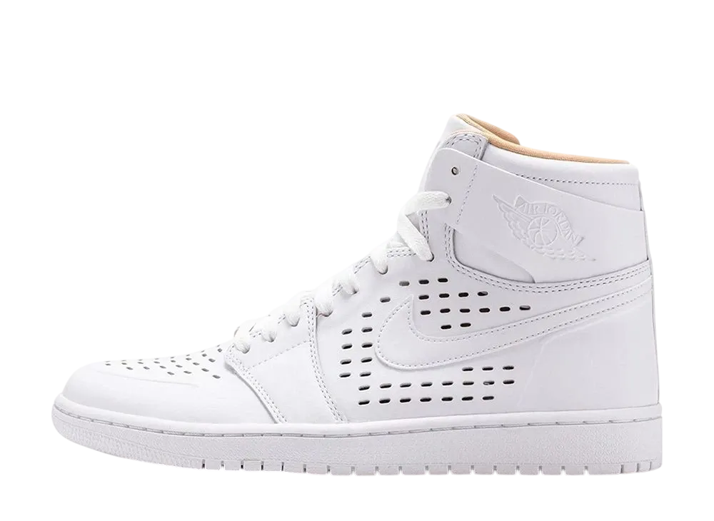 ナイキ エアジョーダン1 レトロ ハイ "ホワイト バケッタ タン"