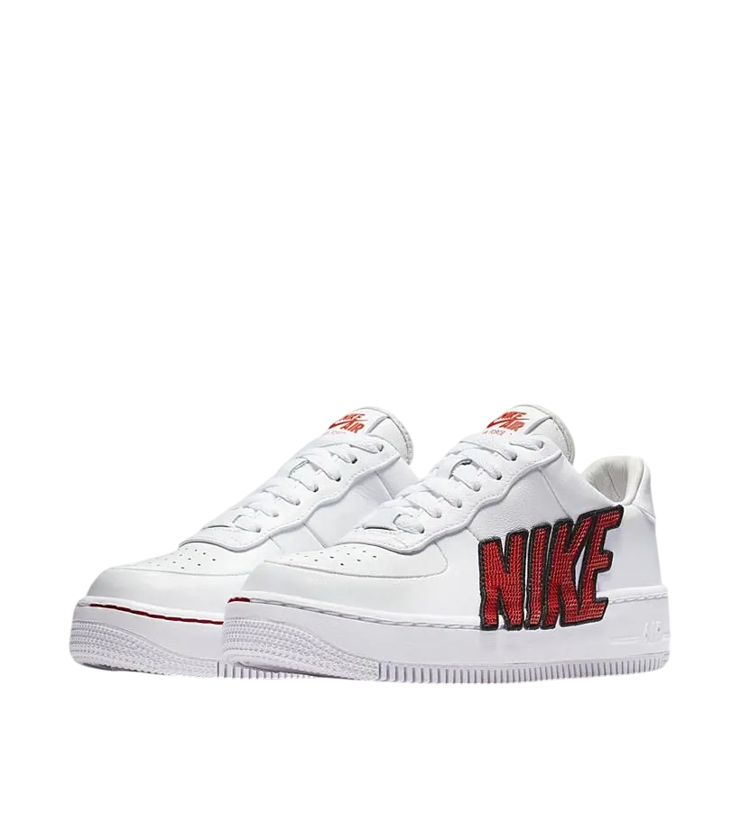 ナイキ ウィメンズ エアフォース1 アップ ステップ ラックス "フォース イズ フィメイル ポート ワイン"