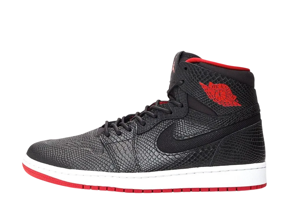 ナイキ エアジョーダン1 レトロ ハイ "ヌーヴォー スネークスキン"