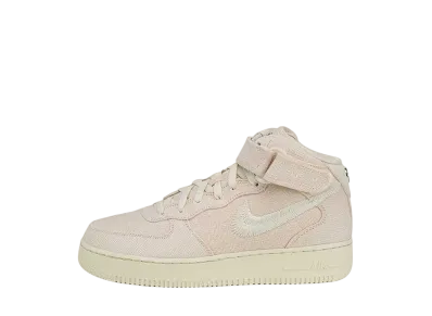 Stussy × Nike PS Air Force 1 Mid "Fossil Stone"