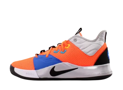 ナイキ ポールジョージ 3 ナサ "トータルオレンジ/メタリックシルバー"