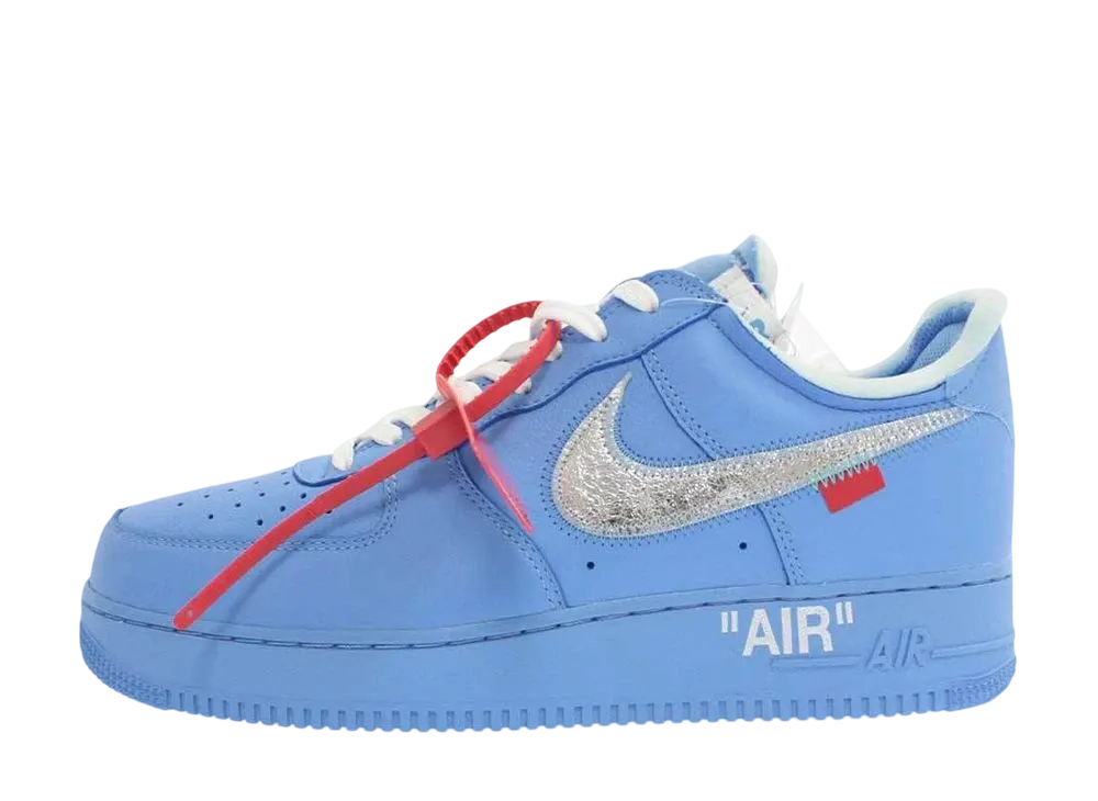 Off-White × Nike Air Force 1 Low "MCA University Blue"