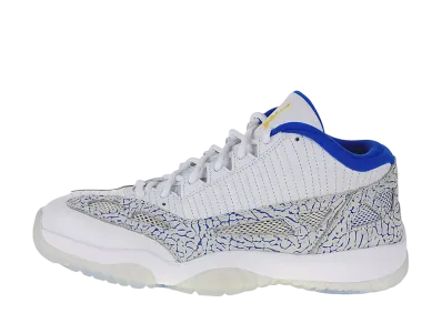 ナイキ エアジョーダン11 レトロ ロー IE "ホワイト アルゴン ブルー"