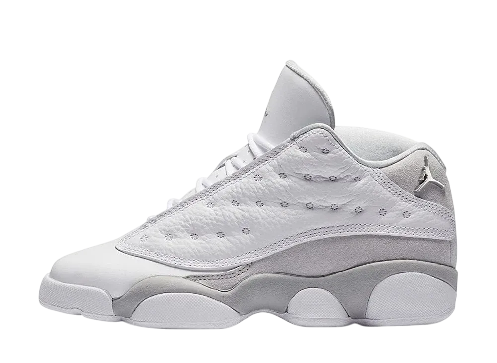 Nike GS Air Jordan 13 Retro Low "Pure Platinum"