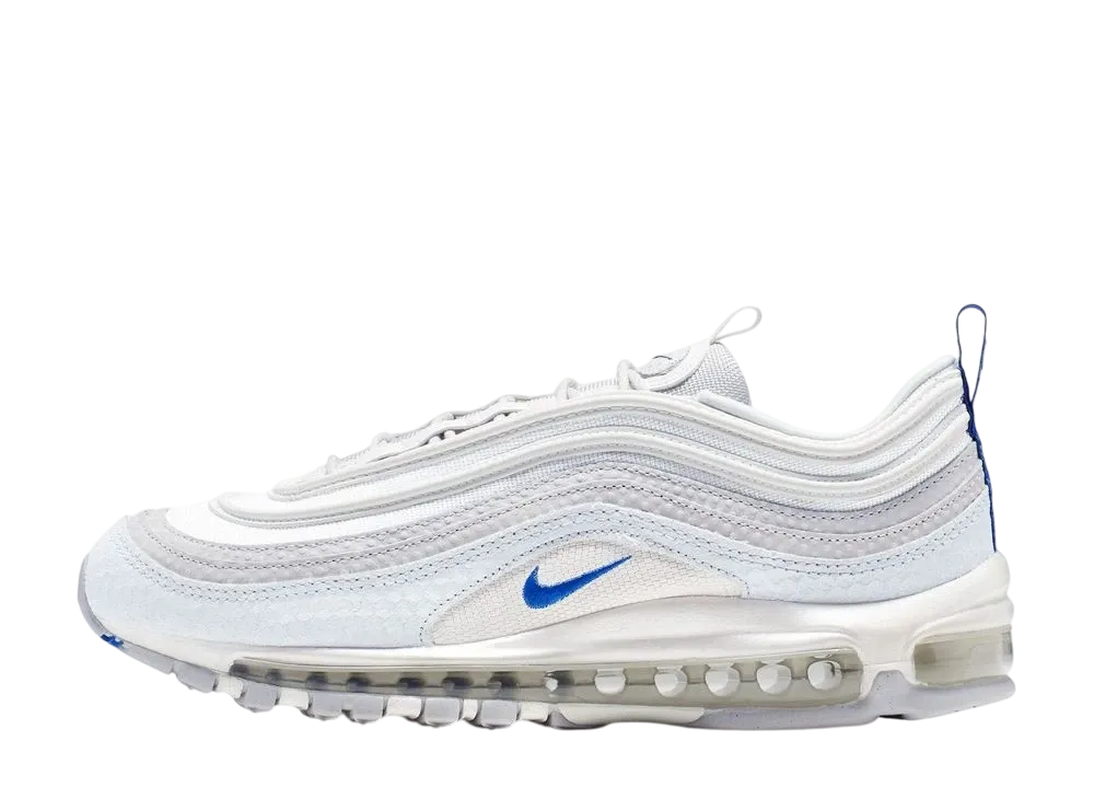 NIKE AIR MAX 97 PURE PLATINUM RACER BLUE
