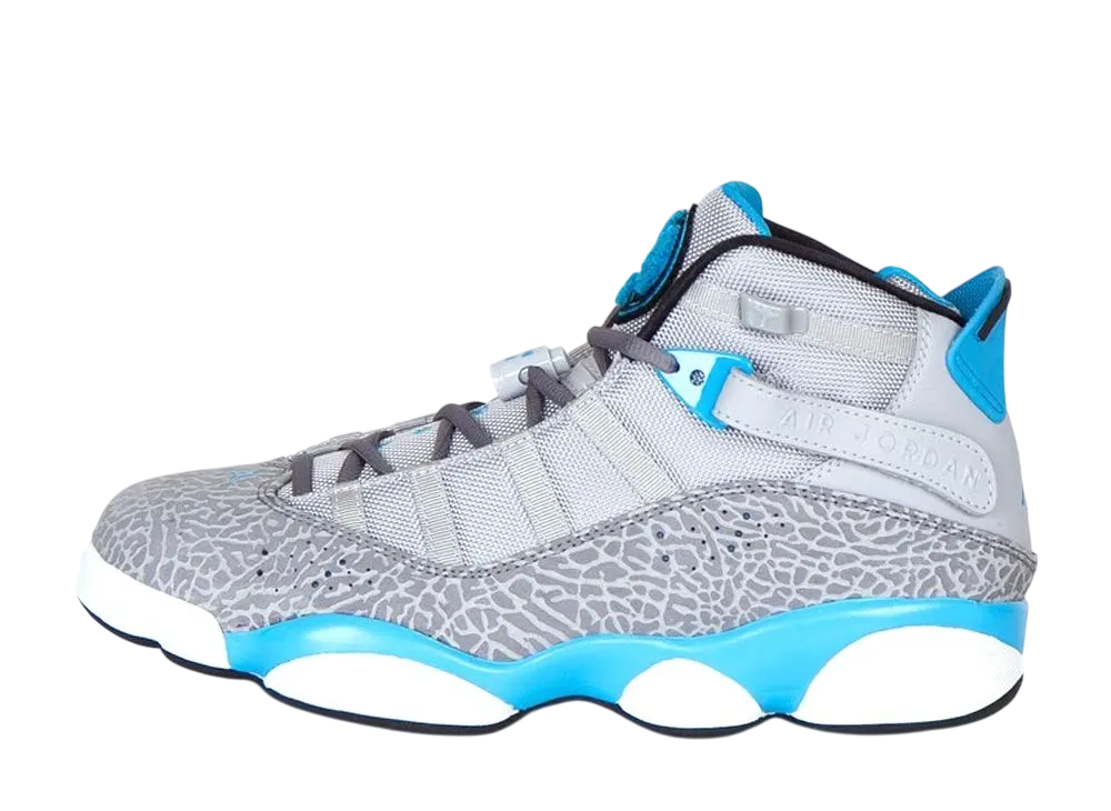 ナイキ エアジョーダン6 リングス "パウダーブルーエレファント/サファリ"