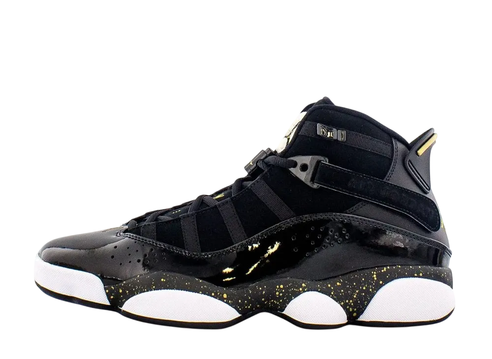 Nike Air Jordan 6 Rings "Black/Metallic Gold/White"