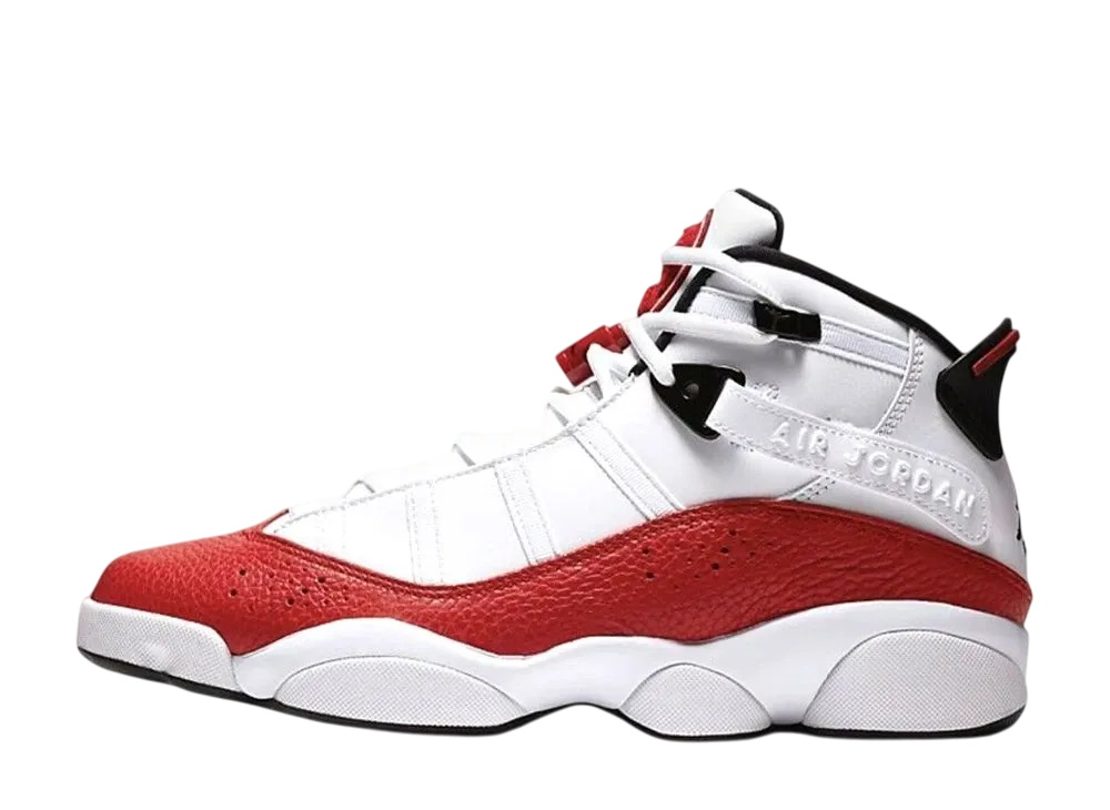 Nike Air Jordan 6 Rings "White/University Red"