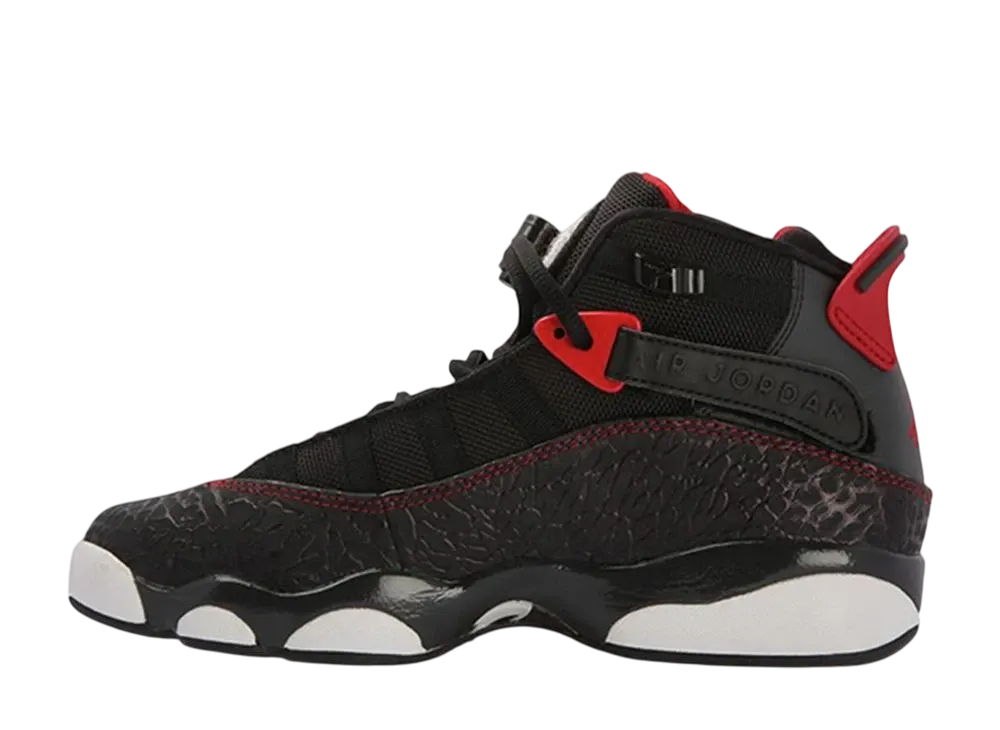 Nike GS Air Jordan 6 Rings "Bred Elephant/Safari"