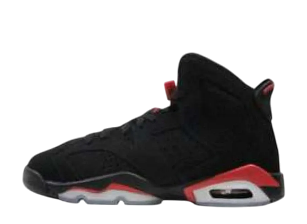 ナイキ エアジョーダン6 レトロ "ブラック バーシティ レッド (GS)"