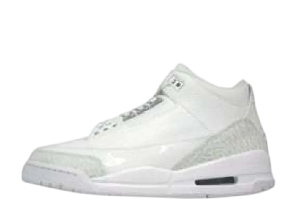 ナイキ エアジョーダン3 レトロ "シルバー アニバーサリー"