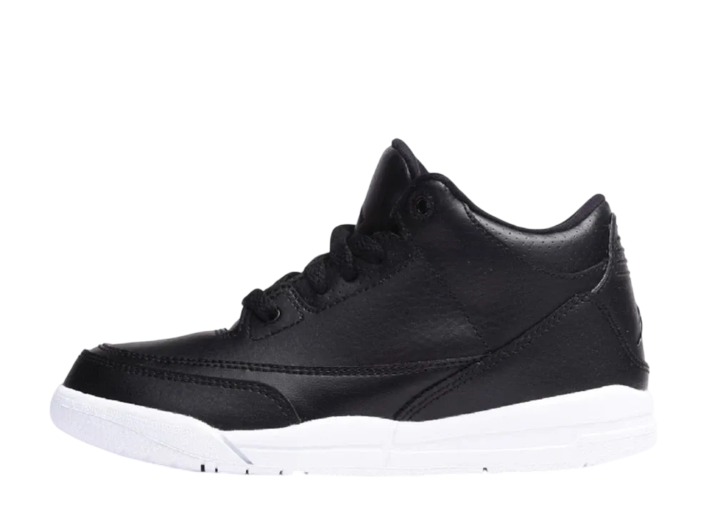 ナイキ PS エアジョーダン3 レトロ "ブラック"(キッズ)