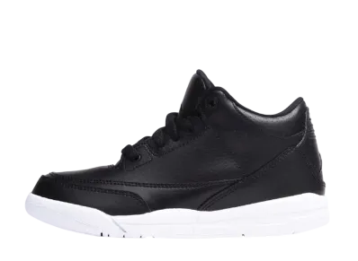 Nike PS Air Jordan 3 Retro "Black "