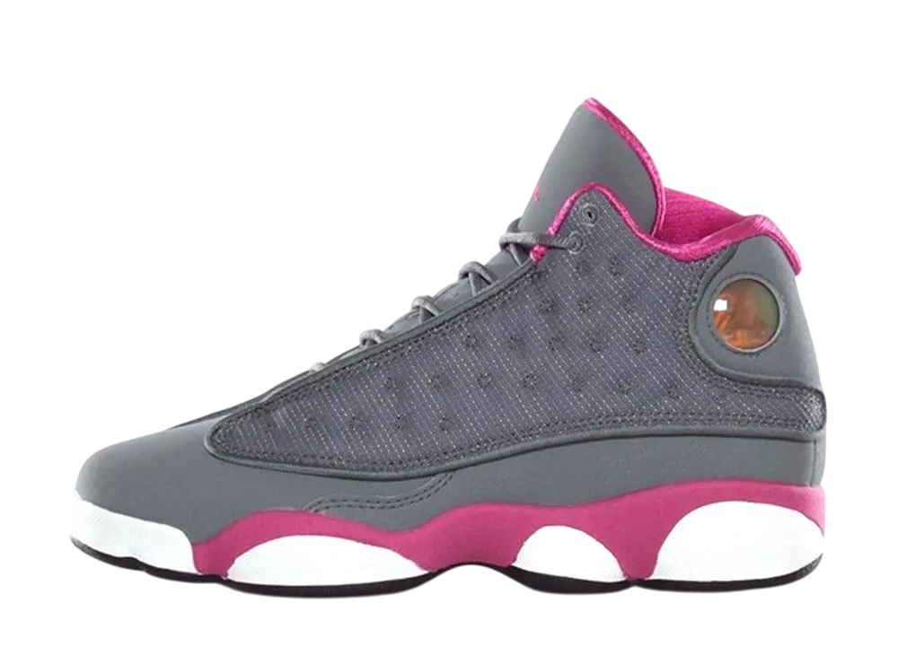 Nike GS Air Jordan 13 Retro "Cool Grey/Fusion Pink"