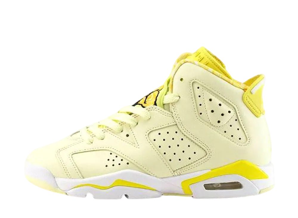 Nike GS Air Jordan 6 Retro "Dynamic Yellow Floral"