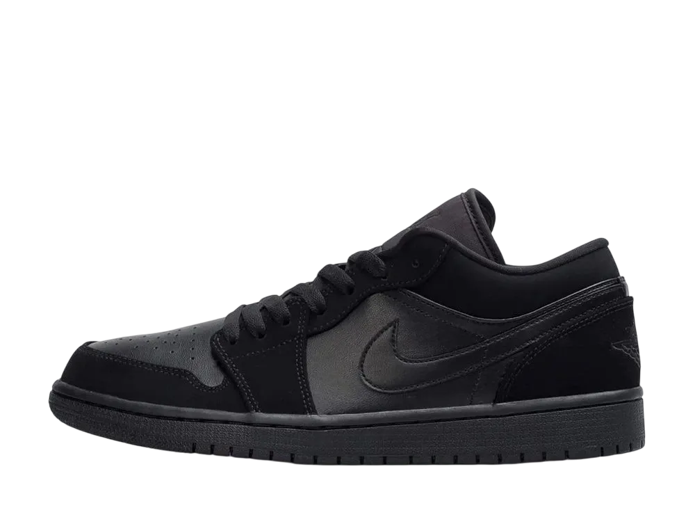 ナイキ エアジョーダン1 ロー "トリプル ブラック (2015)"