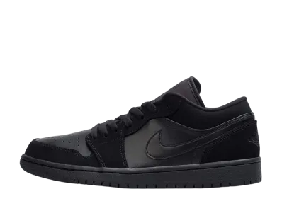 ナイキ エアジョーダン1 ロー "トリプル ブラック (2015)"