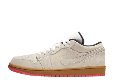 ナイキ エアジョーダン1 ロー "ホワイトガムハイパー ピンク"
